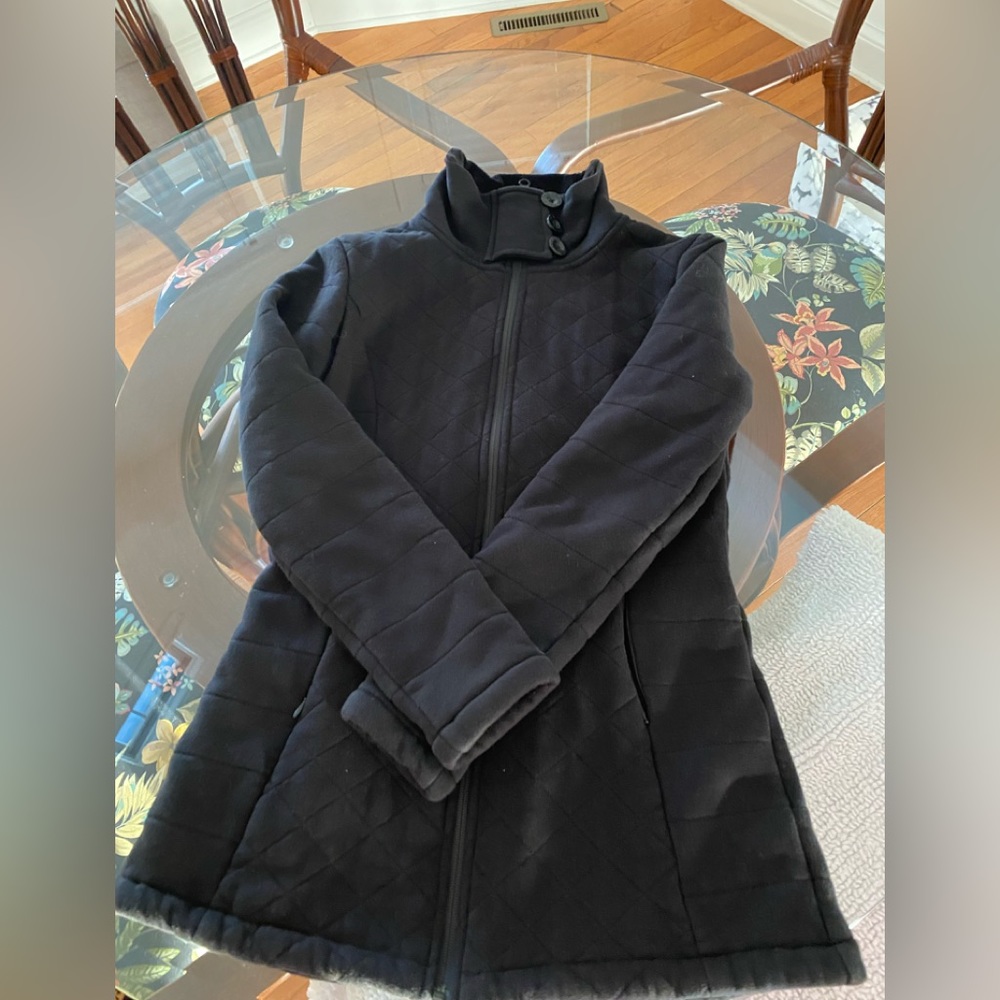 North face jacket fleece inside